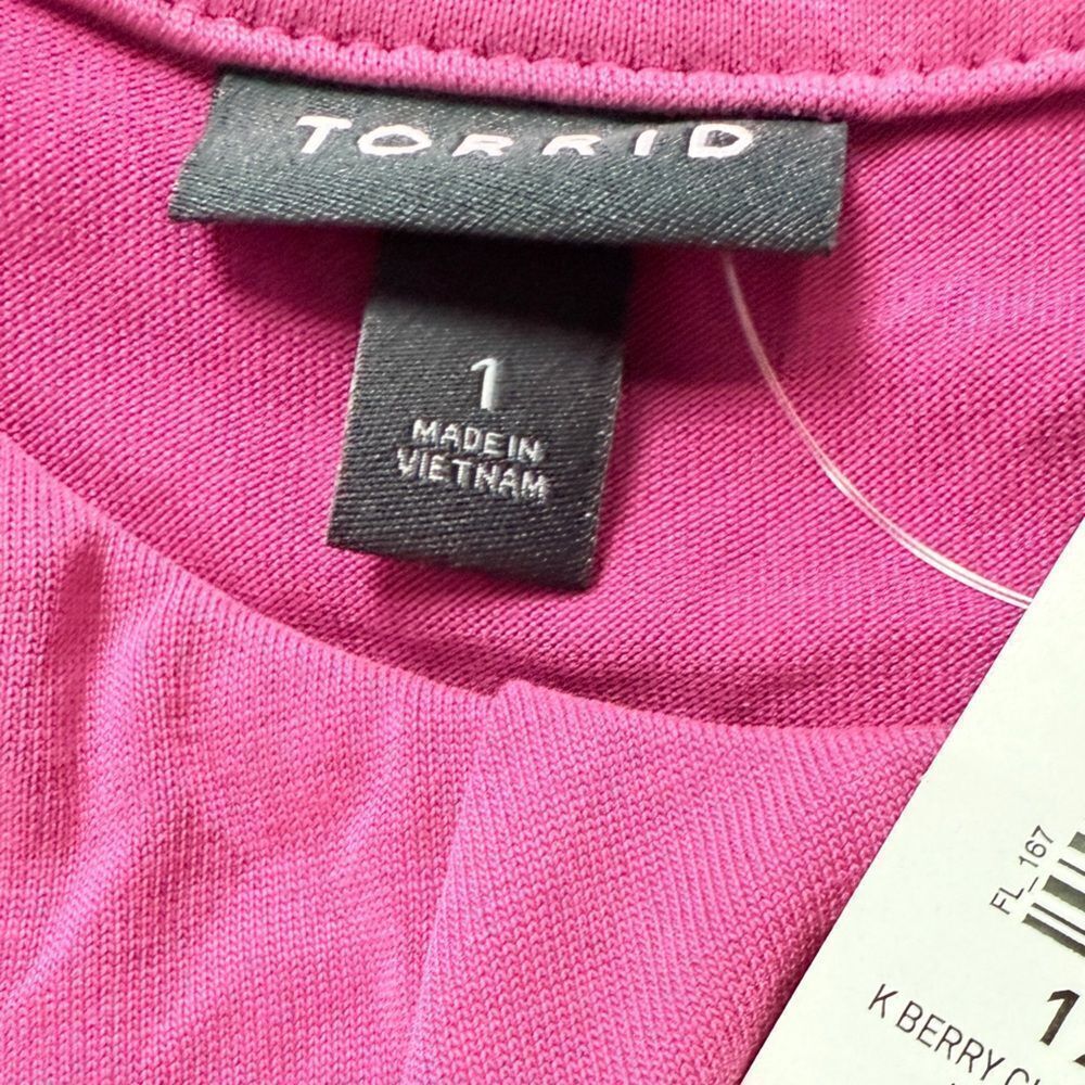 NWT Torrid Raspberry Purple Tank Top - Picture 6 of 7